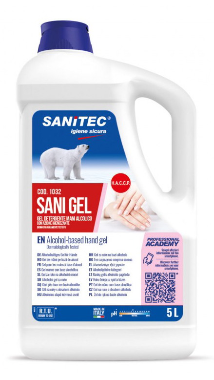 Sanitec gel na ruky SANI GEL 5L