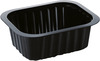 DUNI Miska 470ml, 138 x 114 x 53 mm čierna, 300 ks