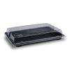 Miska na sushi 260 x190 x45 mm s vekom 50 ks