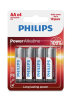 Batéria Philips PowerAlkaline R6 AA 4ks