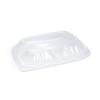 Veko na misku do mikrovlnky PP 1000 ml 3D, 100 ks