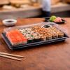 Miska na sushi 260 x190 x45 mm s vekom 50 ks