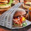 Vrecko na hamburger 17x16 street food 500 ks