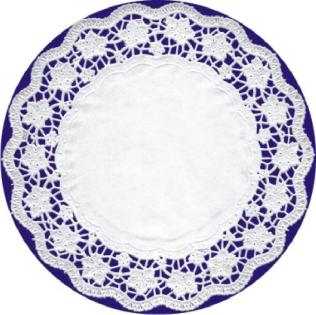 Krajky okrúhle 16cm 100ks