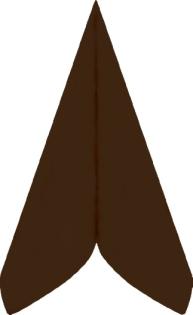 Servítky PREMIUM 40x40cm 4f hnedé 50ks