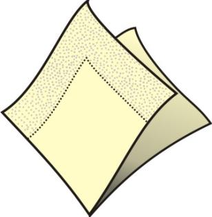Servítky 33x33cm 3-vrstvové 4f 250ks béžové