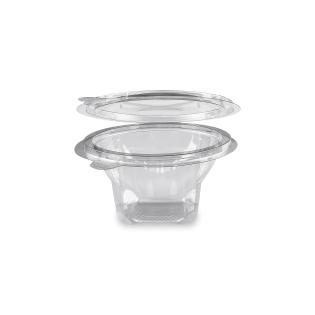 Miska okrúhla rPET s vekom 250ml 50ks