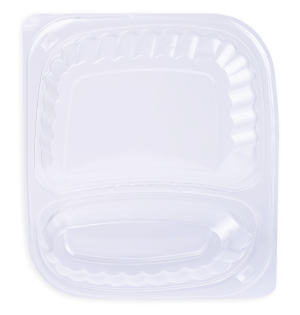 Veko na misku do mikrovlnky PP L Economy 2D 100ks