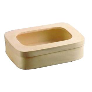 Krabička drevená 180x128x50mm 25ks