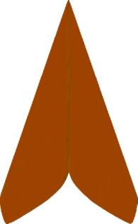 Servítky PREMIUM 40x40cm 4f terakota 50ks