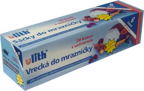Vrecká do mrazničky 28x45cm 6L 20ks