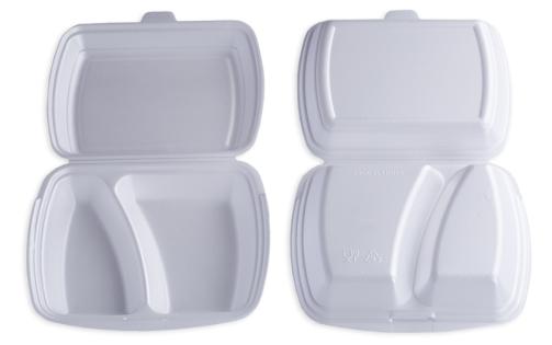 MENU BOX Economy 2-dielny XPS biely 125ks