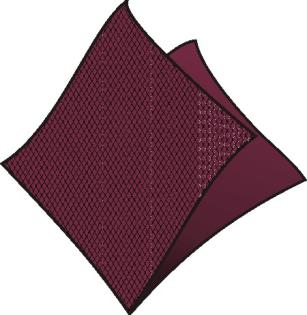 Servítky DekoStar 40x40cm 1-vrstvové 4f 40ks bordové