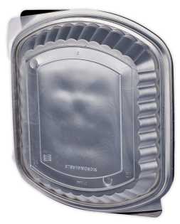 Veko na misku do mikrovlnky PP L T 50ks