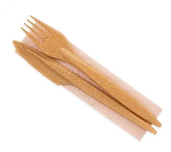 Sada PREMIUM WPC nôž+vidlička+obrúsok 500ks