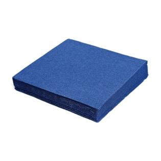 Servítky 33x33cm 3-vrstvové 4f 250ks tmavomodré