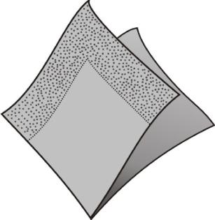 Servítky 33x33cm 3-vrstvové 4f STRIEBORNÉ 20ks
