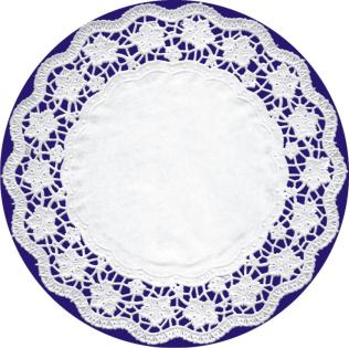 Krajky okrúhle 34cm 100ks