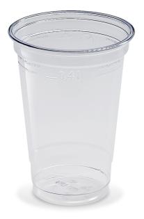 Pohár PET 400ml, pr.95mm, 50ks
