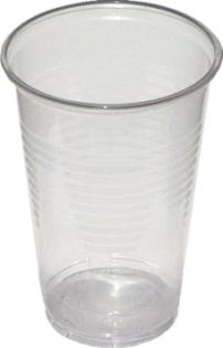 Pohár 200ml PP priehľadný 15ks