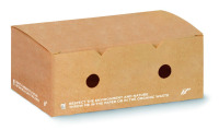 BOX papierová KRABIČKA 200 x 120 x 70 mm hnedá, 50 ks