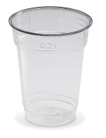 Pohár PET 200ml, pr.78mm, 50ks