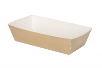 Vanička papierová 138x68x45 hnedá 50ks