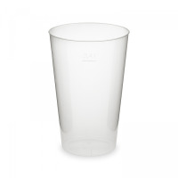 Pohár vratný 400ml PP 50ks