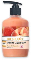 Mydlo tekuté FRESH JUICE 460ml Peach  & Magnolia
