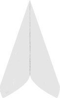 Servítky PREMIUM 40x40cm 4f biele 50ks