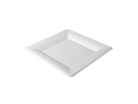 Tanier BAGASSE štvorec ,262x262x19mm, 50 ks