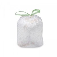 Vrece HDPE zaťahovacie 63x73 L 60L biele 10ks