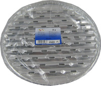 ALU tácka na grilovanie okrúhla 34cm 3ks