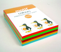 Papier MOTIF A4/80g mix intenzívne farby 250ks