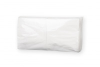 Servítky 33x33cm 2-vrstvové 4f 250ks biele