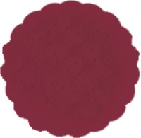Rozetky PREMIUM 9cm, bordové, 40ks