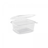Miska oválna PP s viečkom 500ml 50ks