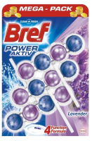 WC košíček BREF Blue Aktiv Levanduľa 3ks