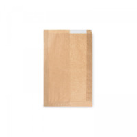 Vrecko papierové s okienkom na chlieb 1000ks