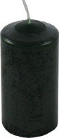 Sviečka valcová 60x120mm,tmavozelená