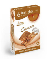 Sviečka aromatická Cinnamon 6ks