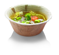 Miska z palmového listu na polievku 500ml 25ks