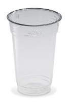 Pohár PET 250ml, pr.78mm, 50ks