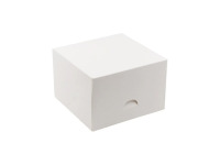 Krabička na zákusky 150x150x100 mm biela 15ks