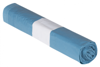 Vrece LDPE zaťáhovacie 60x70cm modré 60L 10ks