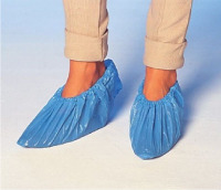 Návleky na topánky modré 40x14cm, 100ks