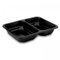 Vanička zatavovacia X 2 dielna H40 čierna 50ks