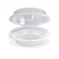 Miska šalátová PP 1600ml s vekom 25ks