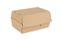 BOX hamburger DOUBLE 200 x130 x110 mm, 50 ks