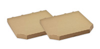 Krabica na pizzu 33x33x3,5 hneda 100 ks